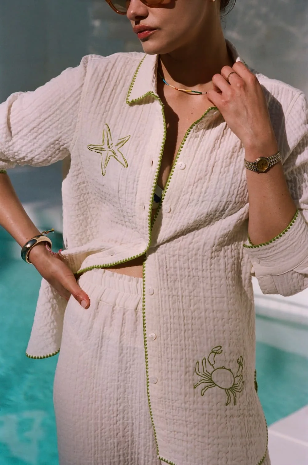 Daise Pru Oversized Button Down